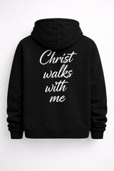Christ Walks with Me Hoodie