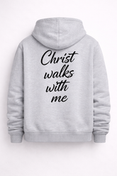 Christ Walks with Me Hoodie