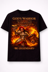 She's God's Warrior T-shirt