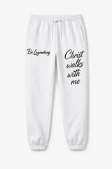 Christ Walks with Me Sweatpants