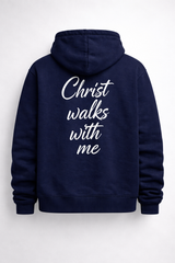 Christ Walks with Me Hoodie