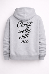Christ Walks with Me Hoodie