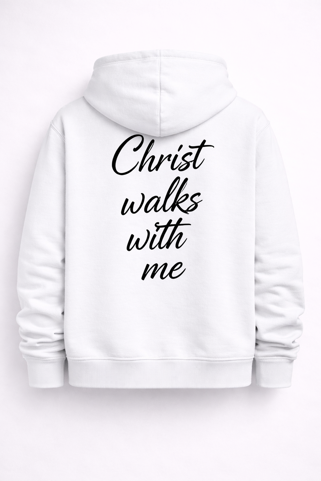 Christ Walks with Me Hoodie