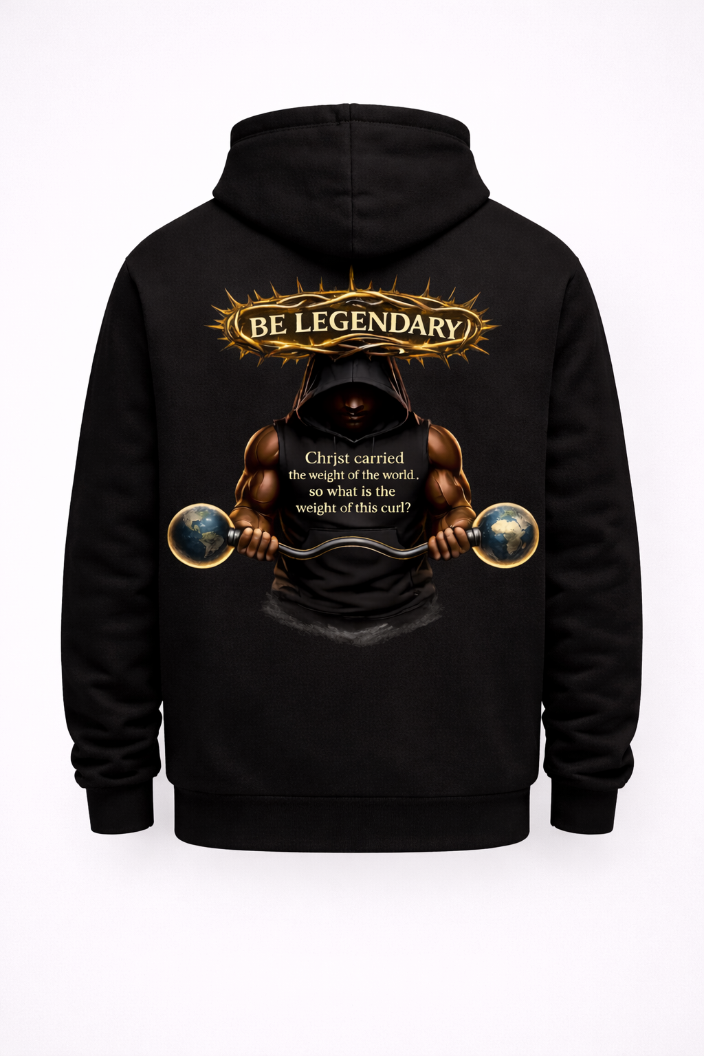 He Carried the World Hoodie