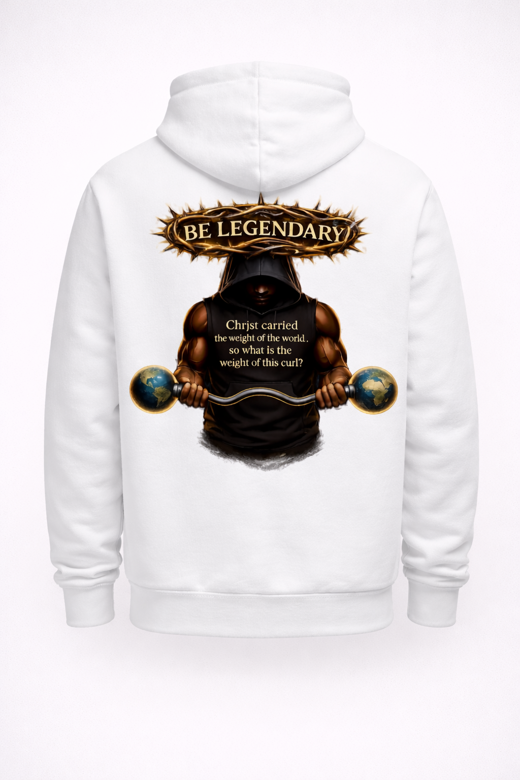 He Carried the World Hoodie