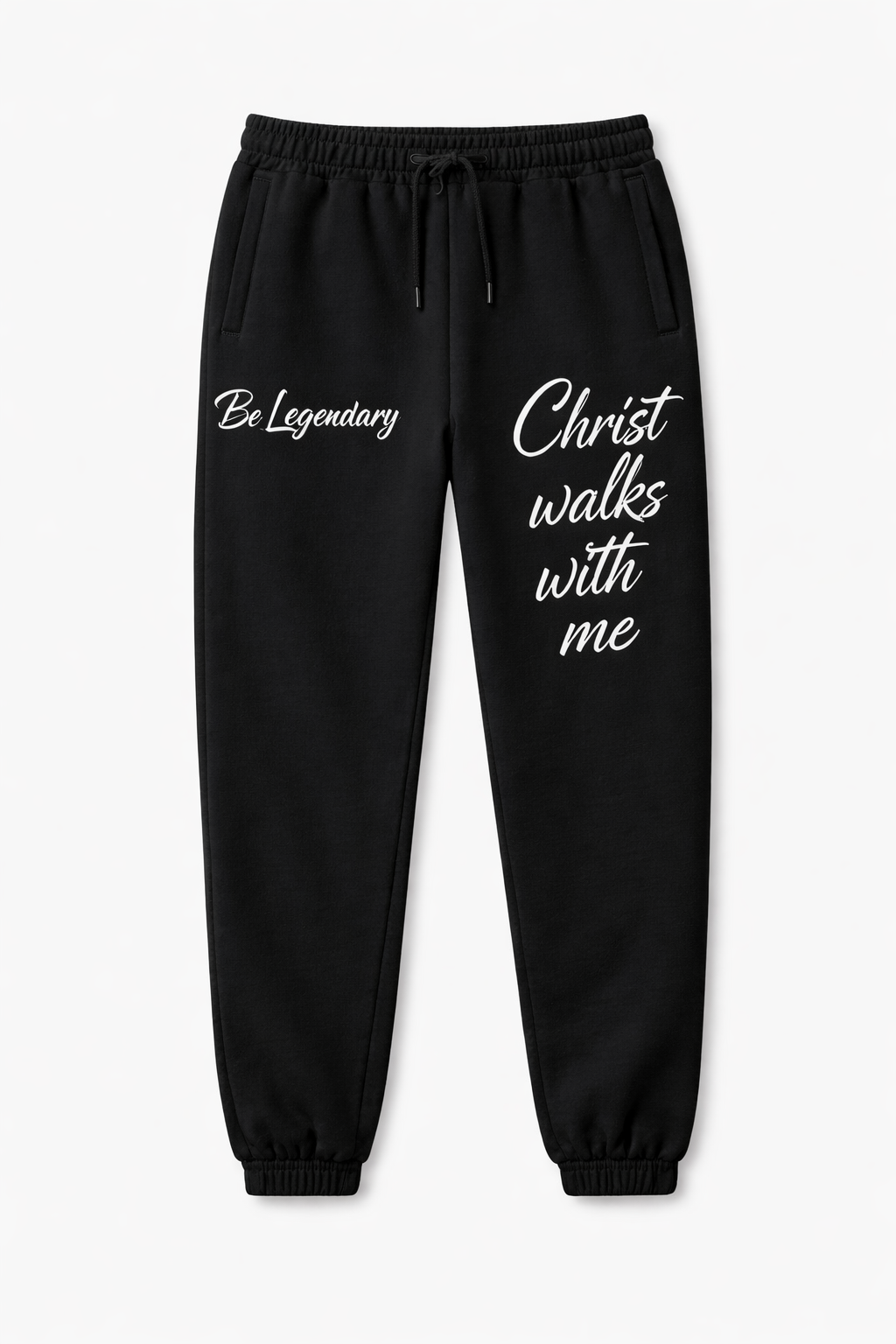 Christ Walks with Me Sweatpants