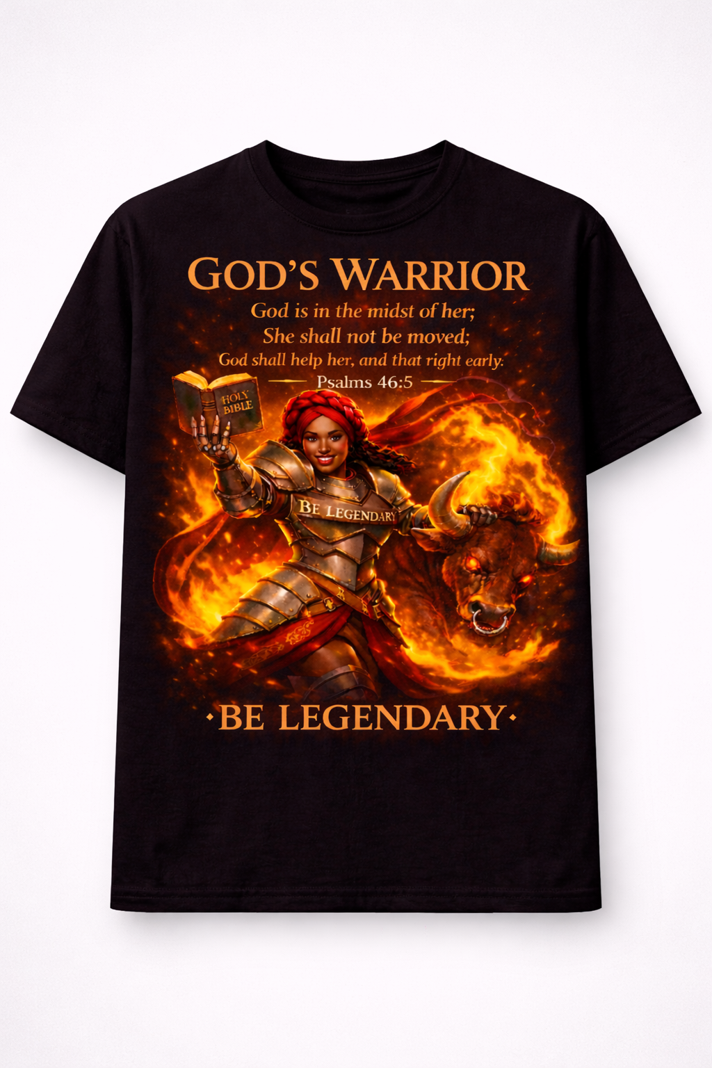 She's God's Warrior T-shirt