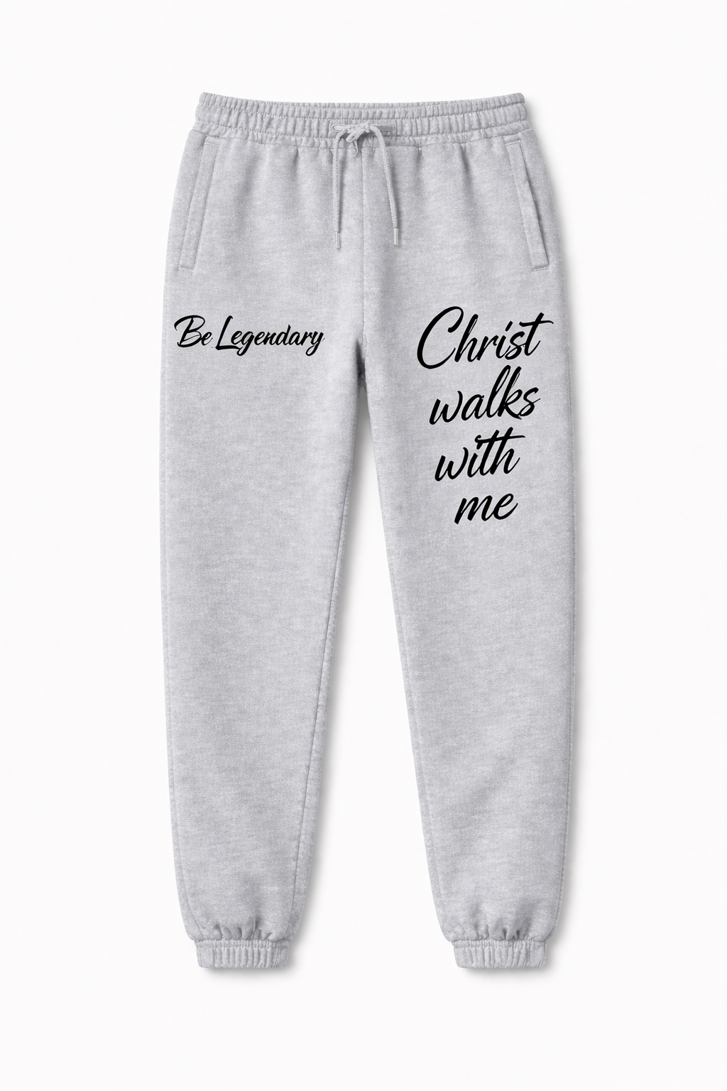 Christ Walks with Me Sweatpants