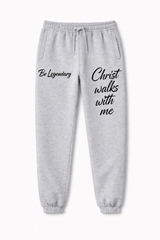 Christ Walks with Me Sweatpants