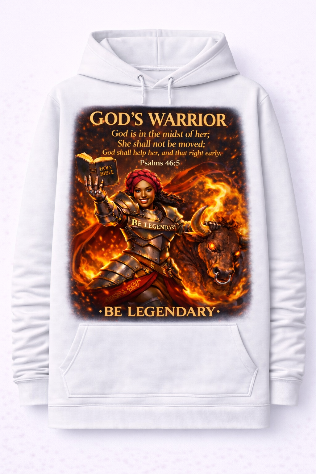 She's God’s Warrior Hoodie