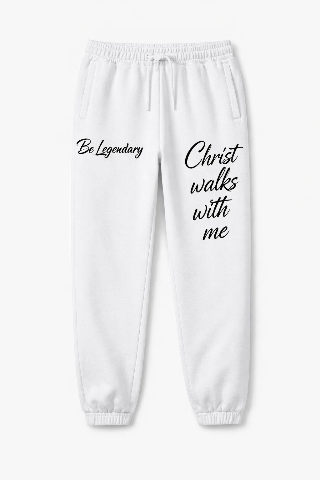 Christ Walks with Me Sweatpants
