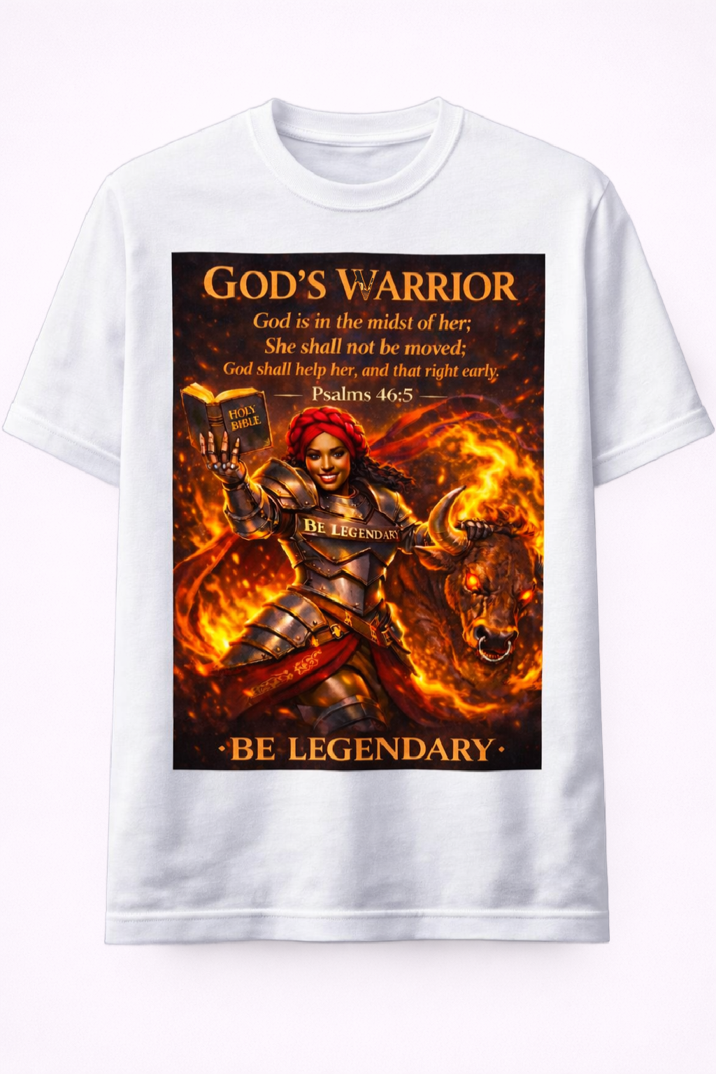She's God's Warrior T-shirt